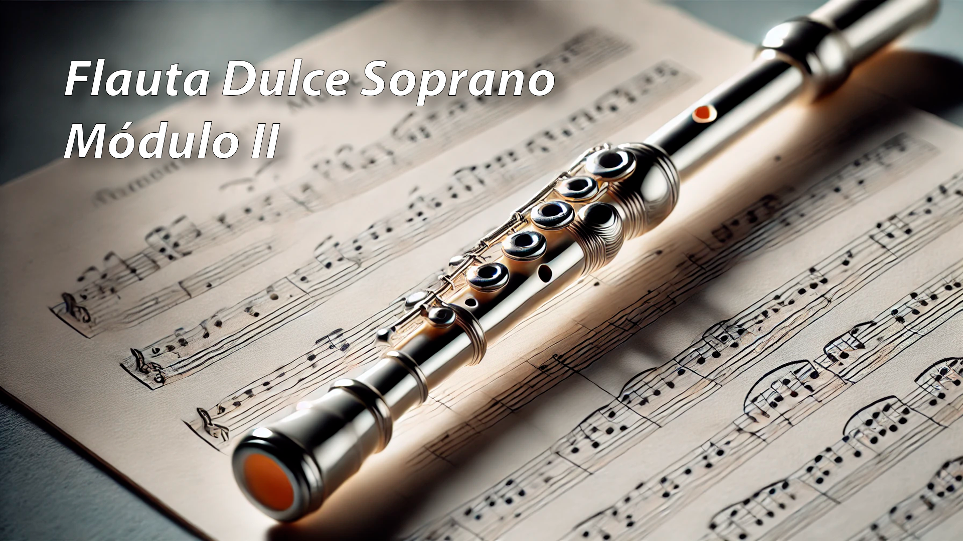 Ejecución Melódica de la Flauta Dulce Soprano M-II 2025-02