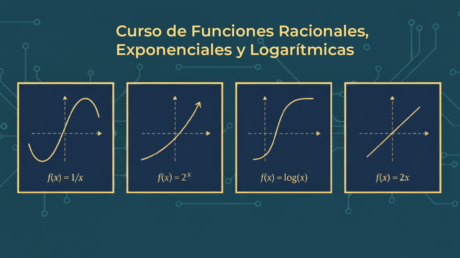 Funciones Racionales, Exponenciales y Logarítmicas 2025-01