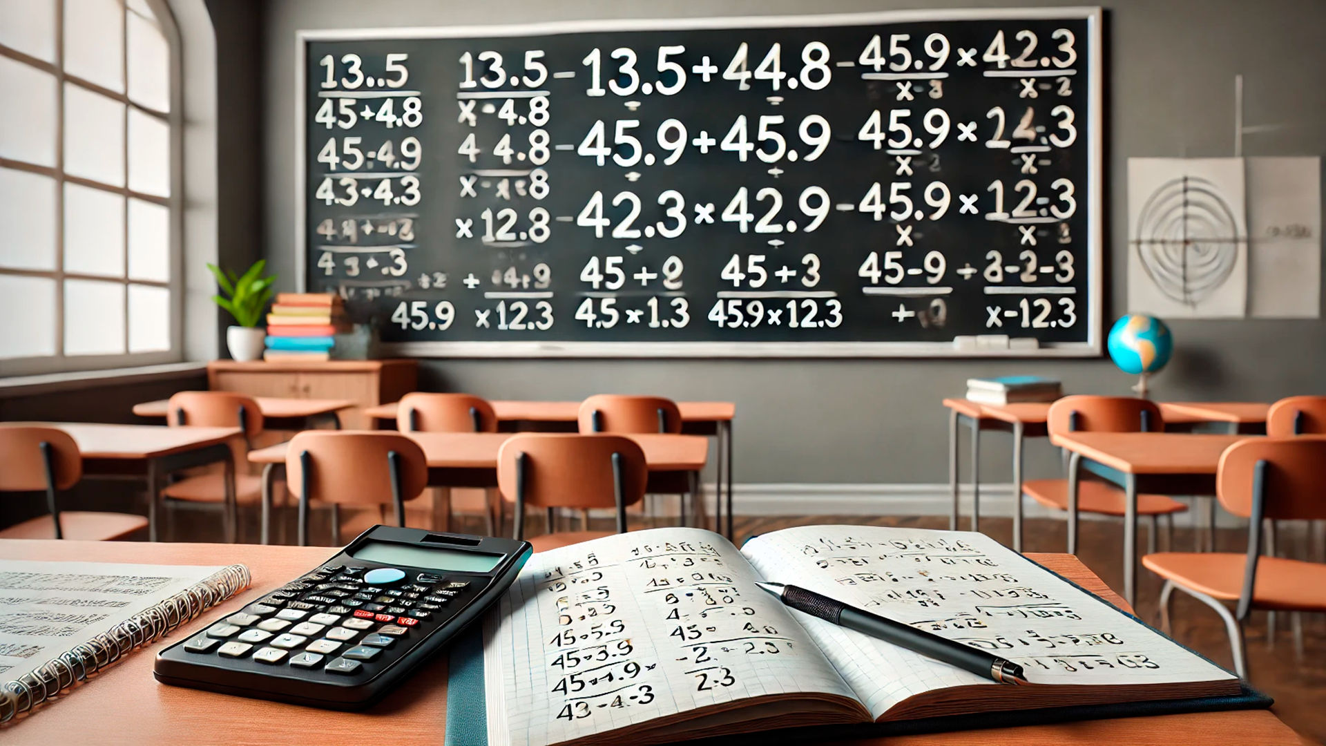 Operaciones Básicas de los Números Decimales 2025-02