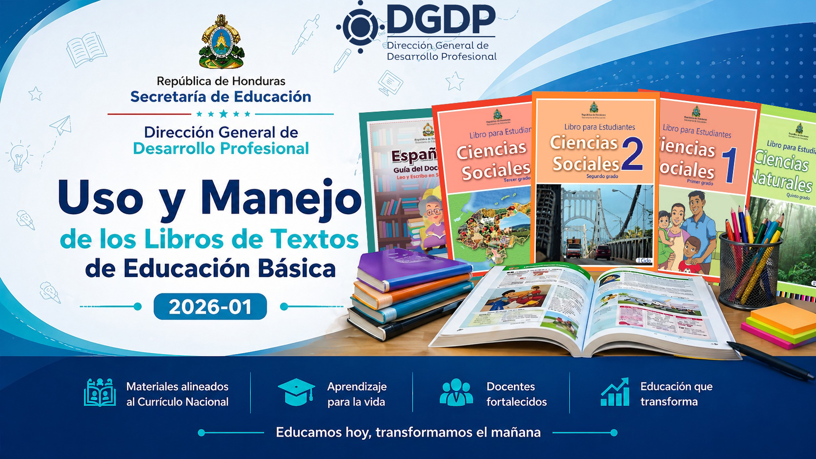 Uso y Manejo de los Libros de Textos de Educación Básica 2026-01
