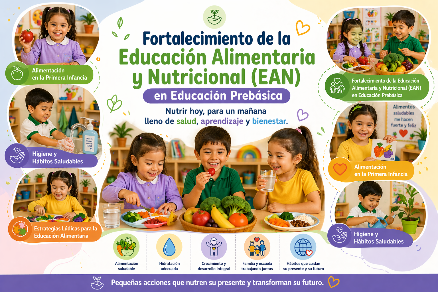 Fortalecimiento de la Educación Alimentaria y Nutricional (EAN) en Educación Prebásica