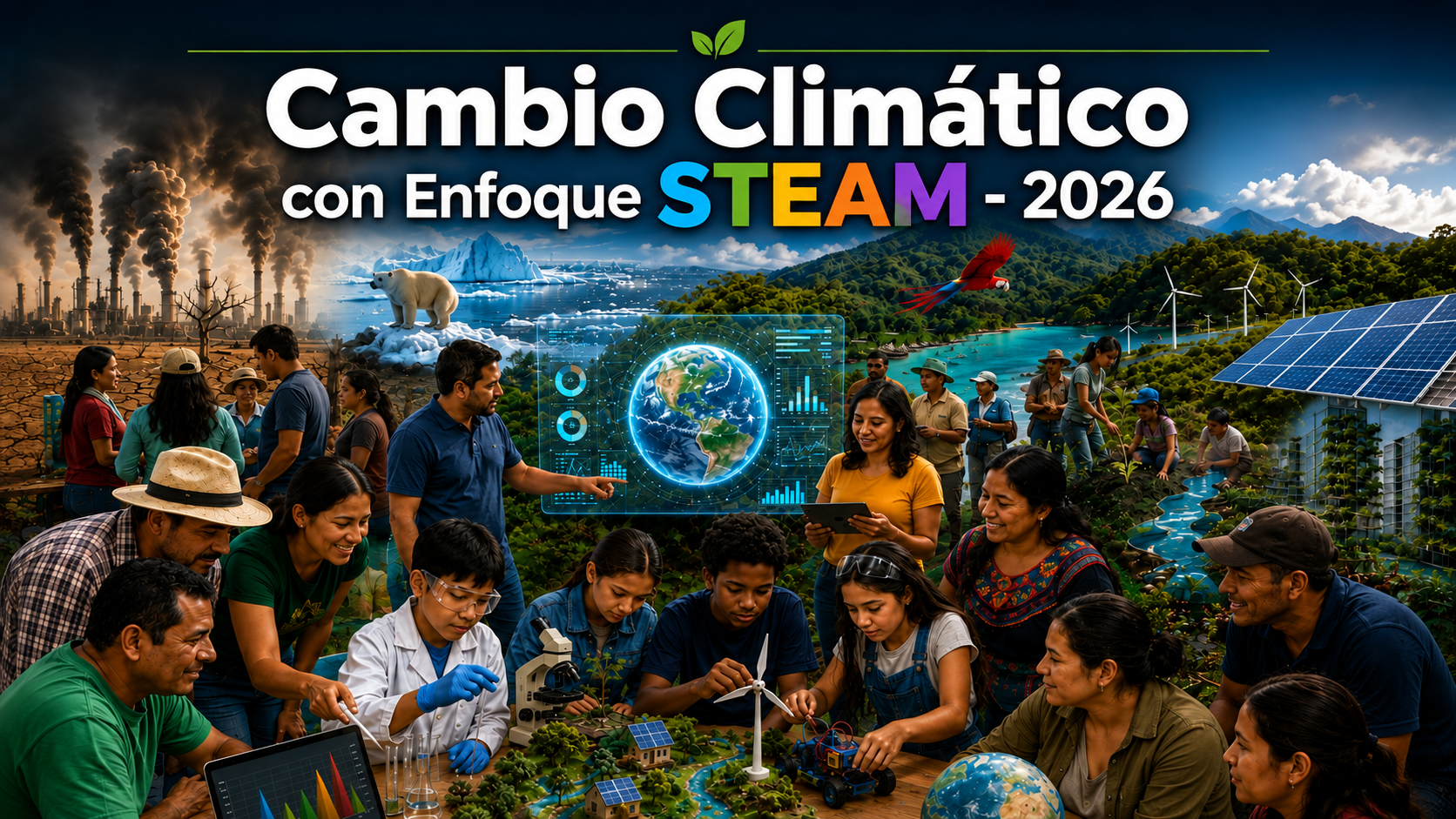 Cambio Climático con Enfoque STEAM - 2026-01 Educación Básica
