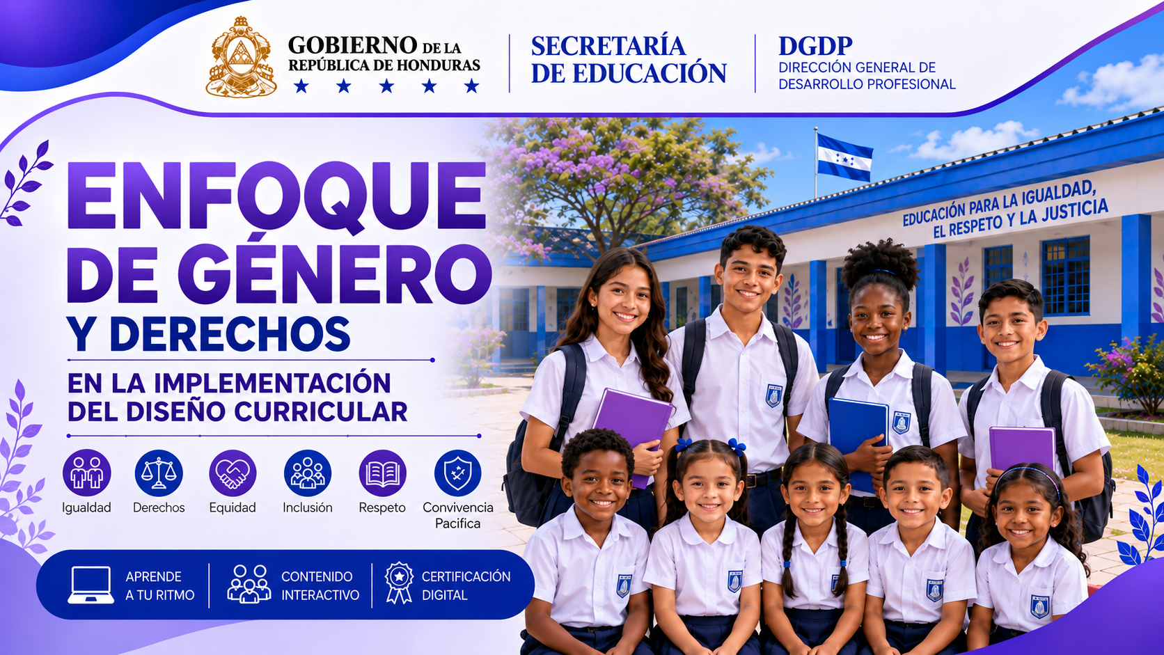 Enfoque de Género y Derechos Humanos en la Implementación del Diseño Curricular 2026-01 M1 Educación Media