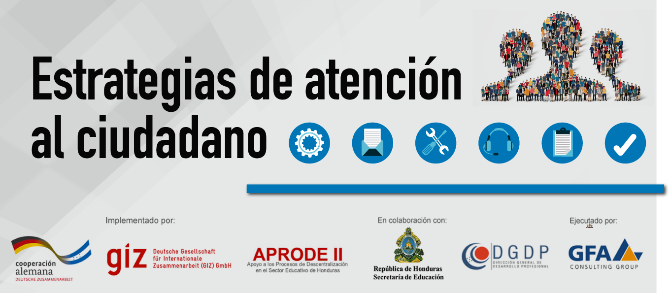 Estrategias de atención a la ciudadanía en la Secretaría de Educación